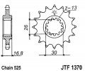 Reťazové koliečko JT JTF 1370-16RB 16 zubov,525